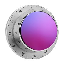yanfind Timer Glowing Social Studio Futuristic Beauty Party  Liquid Natural Purple Shiny Shot 60 Minutes Mechanical Visual Timer