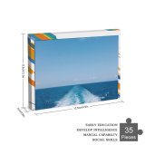 yanfind Picture Puzzle Mykonos Sky Waterfront Sea Outdoors Greece Tranquil Over Motion Scenics Space Beauty Family Game Intellectual Educational Game Jigsaw Puzzle Toy Set