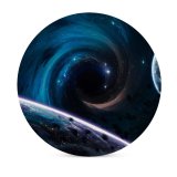 yanfind Ceramic Coasters (round) Vadim Sadovski Space Hole Planets Horizon Asteroids  Spirals  Purple Family Game Intellectual Educational Game Jigsaw Puzzle Toy Set