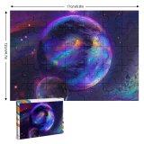 yanfind Picture Puzzle Stu Ballinger Space Spheres Cosmos Nebula Colorful Glowing Rainbow Family Game Intellectual Educational Game Jigsaw Puzzle Toy Set