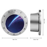 yanfind Timer Fantasy Fleeting Dive Lighting Silhouette Sky Space Meteors Dream 60 Minutes Mechanical Visual Timer