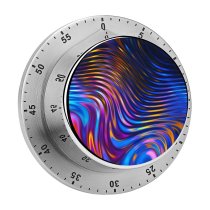 yanfind Timer Natural Liquid Science Futuristic Wireless Art Moving Abstract Light Motion Gradient Lighting_ 60 Minutes Mechanical Visual Timer
