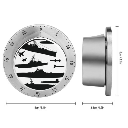 yanfind Timer Battle Destruction Armed Vehicle Attack Forces Mass Ship Bombing Carrying Bomb 60 Minutes Mechanical Visual Timer