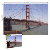 yanfind Picture Puzzle Golden Gate   Francisco Fansisco California Landmarks Landmark Famous Suspension Sky Family Game Intellectual Educational Game Jigsaw Puzzle Toy Set