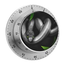 yanfind Timer Dark Snake Reptile Eyes Jungle 60 Minutes Mechanical Visual Timer