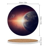 yanfind Ceramic Coasters (round) Comfreak Space  Planet Universe Space Travel Space Adventure Astronaut  Light Family Game Intellectual Educational Game Jigsaw Puzzle Toy Set