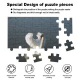 yanfind Picture Puzzle  Lake Quiet Bird Ducks Geese Swans Beak Wing Neck Waterfowl Sky Family Game Intellectual Educational Game Jigsaw Puzzle Toy Set