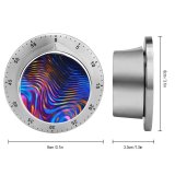 yanfind Timer Natural Liquid Science Futuristic Wireless Art Moving Abstract Light Motion Gradient Lighting_ 60 Minutes Mechanical Visual Timer