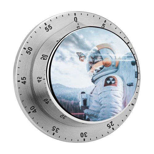yanfind Timer Comfreak Radioactive Suit Butterfly Science Clouds Sky Reflection Nuclear 60 Minutes Mechanical Visual Timer