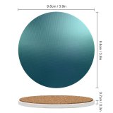 yanfind Ceramic Coasters (round) Turquoise Cyan Shining Light Metallic Metal Texture Textures Structure Structures Backdrop Patterns Family Game Intellectual Educational Game Jigsaw Puzzle Toy Set