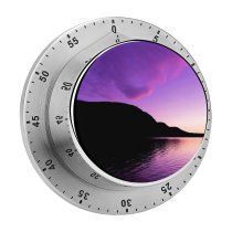 yanfind Timer B Lake District National Park United  England Purple Sky Silhouette 60 Minutes Mechanical Visual Timer