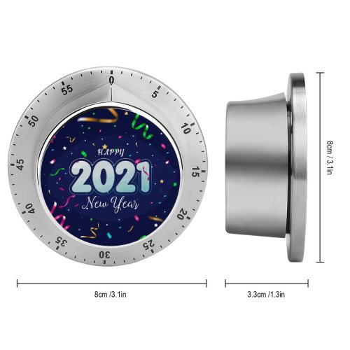 yanfind Timer Celebrations Year Ribbons Party  Happy 60 Minutes Mechanical Visual Timer