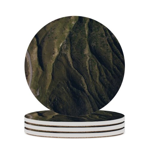 yanfind Ceramic Coasters (round) Images Alpi Veins Landscape Aerial Wallpapers Dji Outdoors Tree Scenery Slope Free Family Game Intellectual Educational Game Jigsaw Puzzle Toy Set