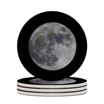 yanfind Ceramic Coasters (round) Images Space Fall Autumn Night Lunar Outer Autumnal Astronomy Sky Wallpapers Halloween Family Game Intellectual Educational Game Jigsaw Puzzle Toy Set
