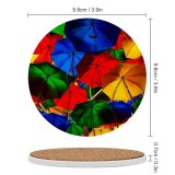 yanfind Ceramic Coasters (round) Otto Berkeley Umbrellas Colorful Multicolor Artistique Overhead Vibrant Family Game Intellectual Educational Game Jigsaw Puzzle Toy Set