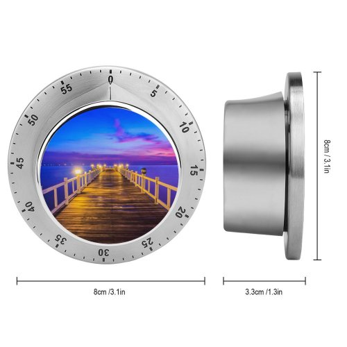 yanfind Timer Anek Suwannaphoom Wooden Pier  Sunset Horizon Resort Dawn Vacation Holidays Phuket 60 Minutes Mechanical Visual Timer
