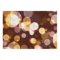 yanfind Picture Puzzle Bokeh Abstract Circles Texture Family Game Intellectual Educational Game Jigsaw Puzzle Toy Set