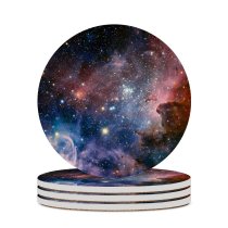 yanfind Ceramic Coasters (round) Space Carina Nebula  Formation Astronomy Astrophysics  Young  Space Observation Family Game Intellectual Educational Game Jigsaw Puzzle Toy Set