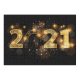 yanfind Picture Puzzle 2021 Year Happy Golden Letters Dark Sparkles Family Game Intellectual Educational Game Jigsaw Puzzle Toy Set