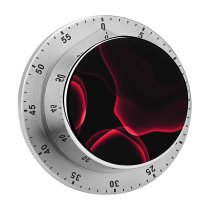 yanfind Timer Abstract Dark IOS AMOLED 60 Minutes Mechanical Visual Timer