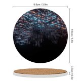 yanfind Ceramic Coasters (round) Abstract Cubes Structure Neon Lighting Hanging Metal Family Game Intellectual Educational Game Jigsaw Puzzle Toy Set