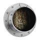 yanfind Timer Black Dark Leopard Wild Dark 60 Minutes Mechanical Visual Timer