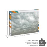 yanfind Picture Puzzle Clouds Grey Sky Space Storm  Cloud Daytime Cumulus Atmosphere Atmospheric Meteorological Family Game Intellectual Educational Game Jigsaw Puzzle Toy Set