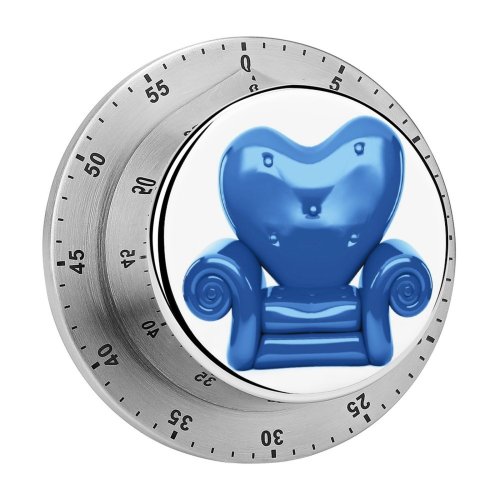 yanfind Timer Armchair Cushion Cozy Dimensional Decor Seat Relaxation Valentine's Ideas Home Retro Furniture 60 Minutes Mechanical Visual Timer