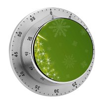 yanfind Timer Tree Christmas  Winter Snow Decoration Eve Plant Interior Design Snowflake 60 Minutes Mechanical Visual Timer