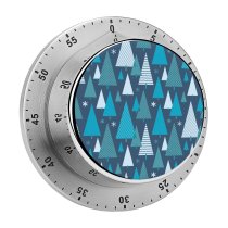 yanfind Timer   Christmas Eve January Year's Tree Abstract Luxury Winter USA Design 60 Minutes Mechanical Visual Timer