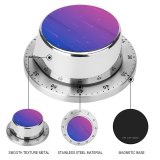 yanfind Timer Space Meteor Attitude Futuristic Cool Shower Dark Lavender Neon Vitality Generated Lighting 60 Minutes Mechanical Visual Timer