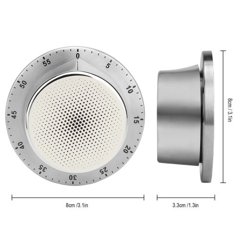 yanfind Timer Row Simplicity  Interlocked Seamless Tilt Retro Elegance Layered Slanted Intertwined USA 60 Minutes Mechanical Visual Timer