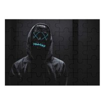 yanfind Picture Puzzle Neon Dark Hoodie Light 5K Family Game Intellectual Educational Game Jigsaw Puzzle Toy Set