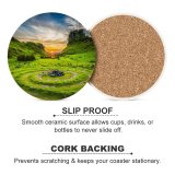 yanfind Ceramic Coasters (round) Images Place  HQ Grassland Landscape Grass Wallpapers Fantasy  Outdoors Scenery Family Game Intellectual Educational Game Jigsaw Puzzle Toy Set