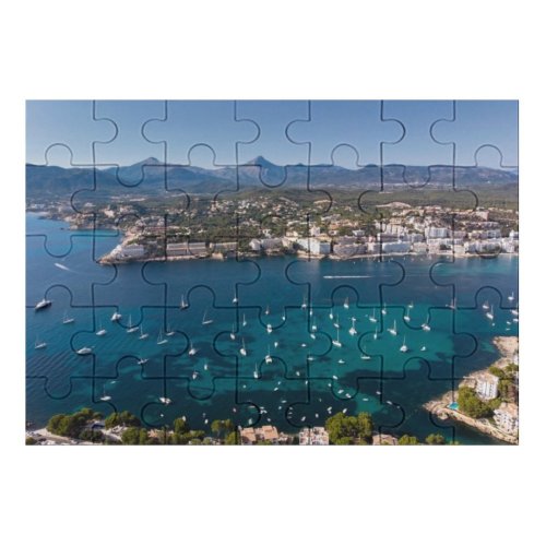 yanfind Picture Puzzle Structure Sea Bay Harbor Heritage Destinations Architecture Town Mediterranean Travel Tourist High Family Game Intellectual Educational Game Jigsaw Puzzle Toy Set