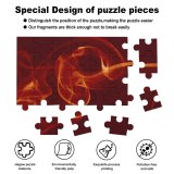 yanfind Picture Puzzle Abstract  Aroma Art Curve Dynamic Elegant Flow form Incense Magic Motion#360 Family Game Intellectual Educational Game Jigsaw Puzzle Toy Set