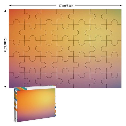 yanfind Picture Puzzle Abstract Blurred Rainbow Colorful Family Game Intellectual Educational Game Jigsaw Puzzle Toy Set