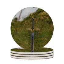 yanfind Ceramic Coasters (round) Images King Metal Filed Grass Fantasy Beach Alexander U. Tree Arthur Free Family Game Intellectual Educational Game Jigsaw Puzzle Toy Set