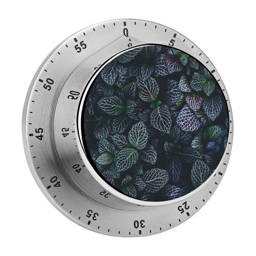 yanfind Timer Leaves Plant Botanical Garden 60 Minutes Mechanical Visual Timer