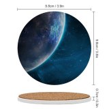 yanfind Ceramic Coasters (round) Space Planet Galaxy  Cosmos Family Game Intellectual Educational Game Jigsaw Puzzle Toy Set