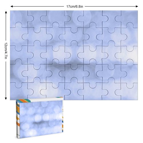 yanfind Picture Puzzle Bokeh Blurred Delight Shimmer Sparkle Defocus Shaped Shades Shapes Family Game Intellectual Educational Game Jigsaw Puzzle Toy Set