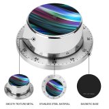 yanfind Timer Technology Razer Swirls Abstract Twisted Colorful 60 Minutes Mechanical Visual Timer