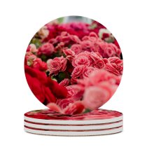 yanfind Ceramic Coasters (round) Gustavo Tabosa Flowers Flowers  Flower Garden Colorful Tuberous Begonia Spring Family Game Intellectual Educational Game Jigsaw Puzzle Toy Set