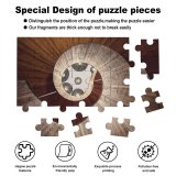 yanfind Picture Puzzle Otto Berkeley Spiral Staircase Wooden Stairs Curves Lights Wide Dutch Family Game Intellectual Educational Game Jigsaw Puzzle Toy Set
