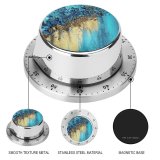 yanfind Timer Sand Art Colorful  Golden 60 Minutes Mechanical Visual Timer