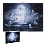 yanfind Picture Puzzle Graphics CGI Fantasy Butterflies   Night Dark Fairy Tale Family Game Intellectual Educational Game Jigsaw Puzzle Toy Set