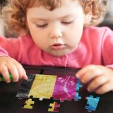 yanfind Picture Puzzle CMYK Cyan Magenta Joy City Happiness Cool Foliage Floral Design Purple Colorfulness Family Game Intellectual Educational Game Jigsaw Puzzle Toy Set