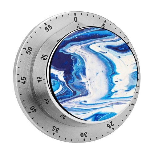 yanfind Timer Decoration Futuristic  Glitter Social Event Curve Glittering Shiny Purple Fantasy Ireland 60 Minutes Mechanical Visual Timer