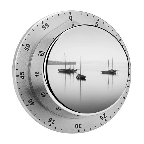 yanfind Timer Sea Bay Landscape Harbor Ocean Tranquil Seascape Anchored Atlantic Ireland  Tranquility 60 Minutes Mechanical Visual Timer