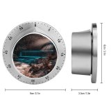 yanfind Timer Waterfall Forest Autumn Fall  Rays Exposure 60 Minutes Mechanical Visual Timer